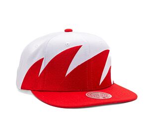 Kšiltovka Mitchell & Ness Branded Sharktooth Snapback Branded Red / White