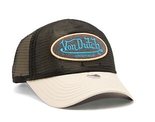 Kšiltovka Von Dutch Trucker Boston Mesh Black