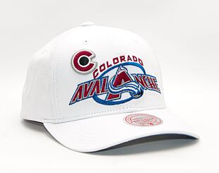 Kšiltovka Mitchell & Ness NHL All In Pro Snapback Avalanche White