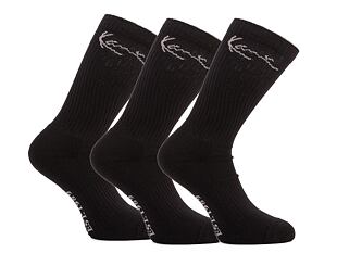 Ponožky Karl Kani Signature Socks 3-Pack black