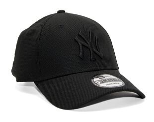 Kšiltovka NEW ERA 9FORTY MLB Daimond Era New York Yankees Strapback Black / Black