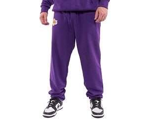 Tepláky New Era NBA Logo Joggerss Los Angeles Lakers Purple / Gold