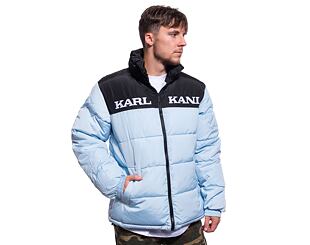 Bunda Karl Kani Retro Essential Puffer Jacket light blue