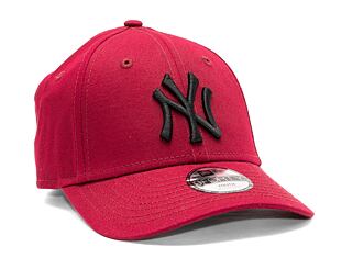 Dětská Kšiltovka New Era 9FORTY Kids MLB League Essential New York Yankees Cardinal / Black