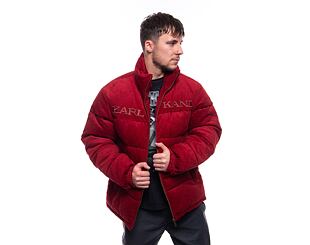 Bunda Karl Kani Retro Corduroy Puffer Jacket dark red