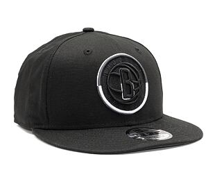 Kšiltovka New Era 9FIFTY NBA Split Logo Brooklyn Nets Black / Graphite