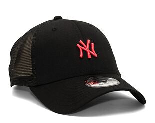 Kšiltovka New Era 9FORTY Trucker MLB Home Field New York Yankees Black / Lava Red