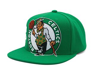 Kšiltovka Mitchell & Ness - Boston Celtics - Big Time Snapback - Green