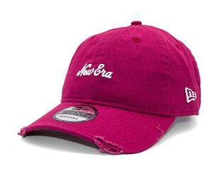 Kšiltovka New Era - Branded Distress 9TWENTY - Cherry