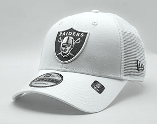 Kšiltovka New Era - NFL Homefield Trucker 9FORTY - Las Vegas Raiders - White