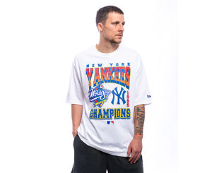 Triko New Era - MLB World Series Oversized Tee - NY Yankees - White