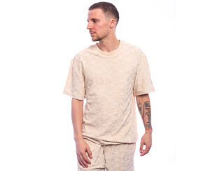 Triko - Og Aop Terry Cloth T-Shirt - Beige