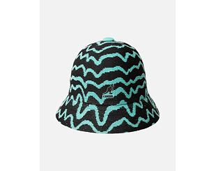 Klobouk Kangol - Meltdown Casual - Black/Aquatic