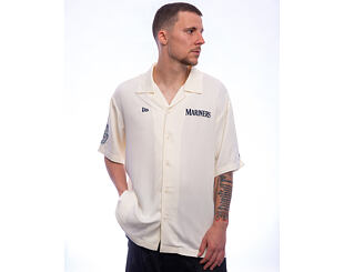 Košile New Era - MLB Graphic Riviera Shirt - Seattle Mariners - Off White