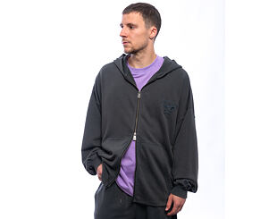 Mikina New Era - NBA Washed Full-zip - Chicago Bulls - Grey