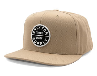 Kšiltovka Brixton - Oath Iii Snapback - Sand