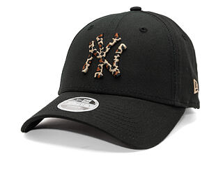 Dámská Kšiltovka New Era - MLB Leopard Infill 9FORTY - NY Yankees - Black