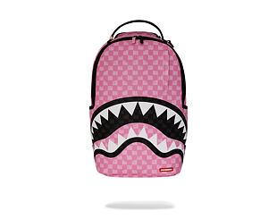 Batoh Sprayground - Pink And Black Drip Check Dlxsv Backpack