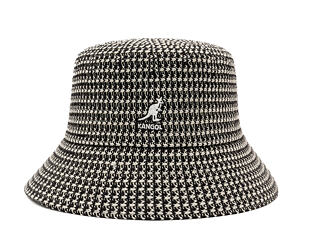 Klobouk Kangol - Grid Knit Bucket - Black