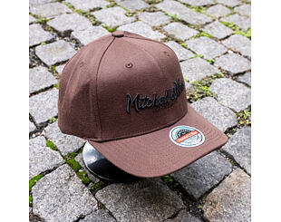 Kšiltovka Mitchell & Ness - Pinscript Classic Red - Own Brand - Brown/Black