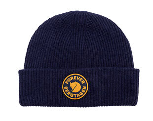 Kulich Fjällräven - Bergtagen Forever Wool Beanie - Dark Navy
