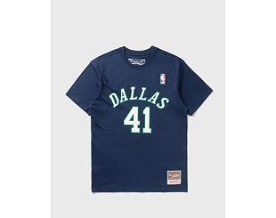 Triko Mitchell & Ness - NBA N&N Tee - Dallas Mavericks - Navy