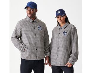 Bunda New Era - MLB Check Coach Jacket - NY Yankees - Auburn