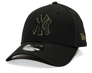 Kšiltovka New Era - MLB Team Outline 9FORTY - NY Yankees - Black / Olive