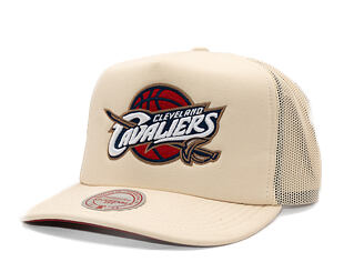 Kšiltovka Mitchell & Ness - Evergreen Trucker HWC - NBA - Cleveland Cavaliers - Off White