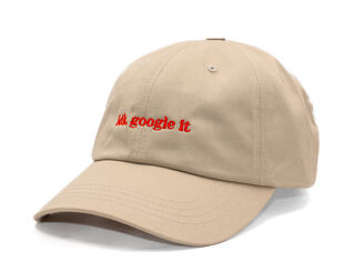 Kšiltovka 8by8 - Dadcap - "idk, google it" - Tan/Orange