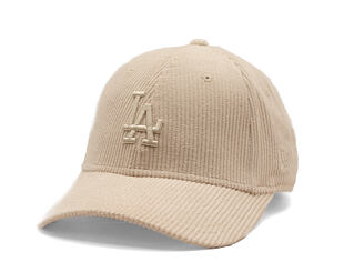 Dámská Kšiltovka New Era - MLB Pastel Cord 9FORTY M-CROWN - LA Dodgers - Cream