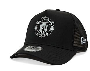 Kšiltovka New Era -  Reflective 9FORTY Trucker - Manchester United FC - Black