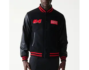 Bunda New Era - F1 Varsity Jacket - Red Bull F1 - Black