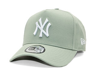 Kšiltovka New Era - MLB Essential 9FORTY A-Frame - NY Yankees - Pastel Green / White