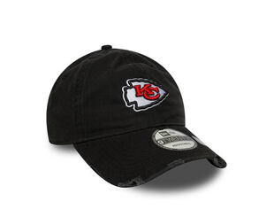 Kšiltovka New Era - NFL Wash & Distressed 9TWENTY - Kansas City Chiefs - Black