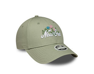 Dámská Kšiltovka New Era - Branded Beaded 9FORTY - Pastel Green