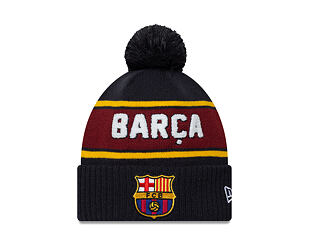 Kulich New Era - Sport Cuff Beanie Medium Knit - Barcelona FC - Navy