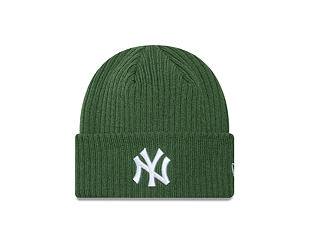 Klobouk New Era - MLB Wide Cuff Beanie Medium Knit - NY Yankees - Cilantro Green