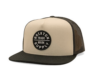 Kšiltovka Brixton - Oath Mp Trucker Hat - Whitecap/Black