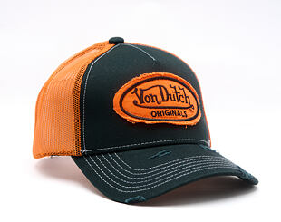 Kšiltovka Von Dutch - Baseball - Vintage Distressed - Orange / Navy