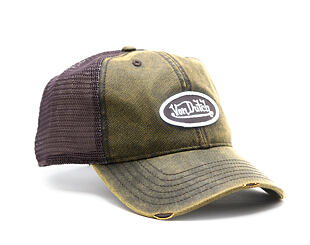 Kšiltovka Von Dutch - Baseball - Coated Cotton Patch - Green