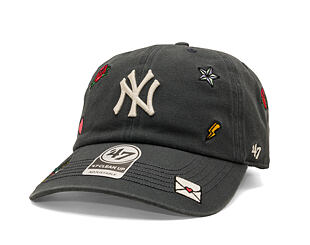 Kšiltovka '47 Brand - MLB Multi Scatter CLEAN UP - NY Yankees - Navy