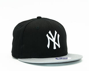 Dětská Kšiltovka New Era Cotton Block New York Yankees Black/Grey/White Snapback Youth