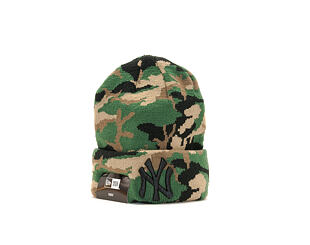 Dětský Kulich New Era Essential Camo Knit New York Yankees Toddler Woodland Camo/Black