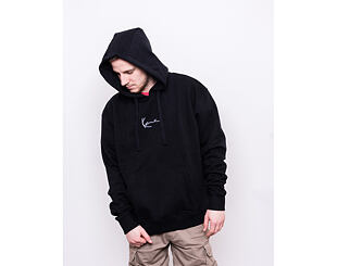 Mikina Karl Kani Small Signature Hoodie 6021238 Black/White