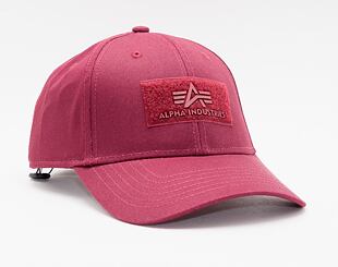 Kšiltovka Alpha Industries VLC Cap 168903 Burgundy
