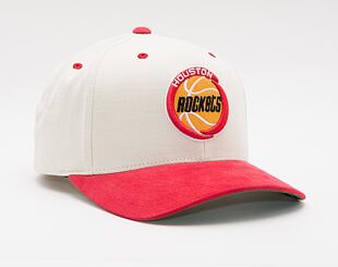 Kšiltovka Mitchell & Ness Houston Rockets INTL857 Pro Crown White/Red