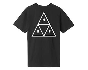 Triko HUF Essentials TT T-Shirt Black