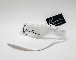 Kšilt Karl Kani Signature Visor White