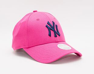 Dámská kšiltovka New Era 9FORTY Womens MLB League Essential New York Yankees Strapback Beetroot Purp